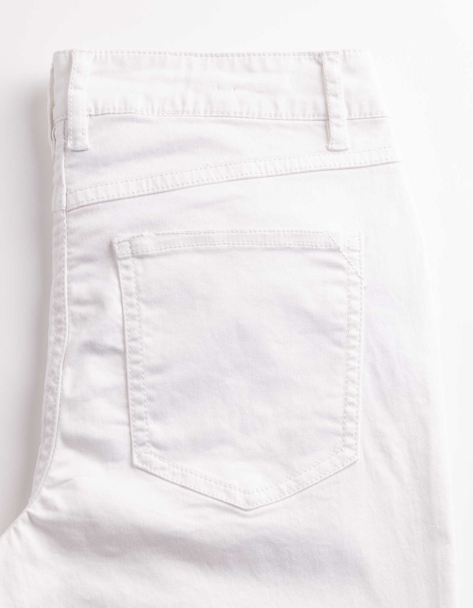 Caprihose - Twill - wei&szlig;