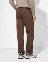 Džínsy - Normálny sed - hneda