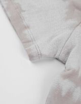 Top - Batikmuster - hellgrau