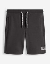 Shorts - Elastischer Bund - dunkelgrau