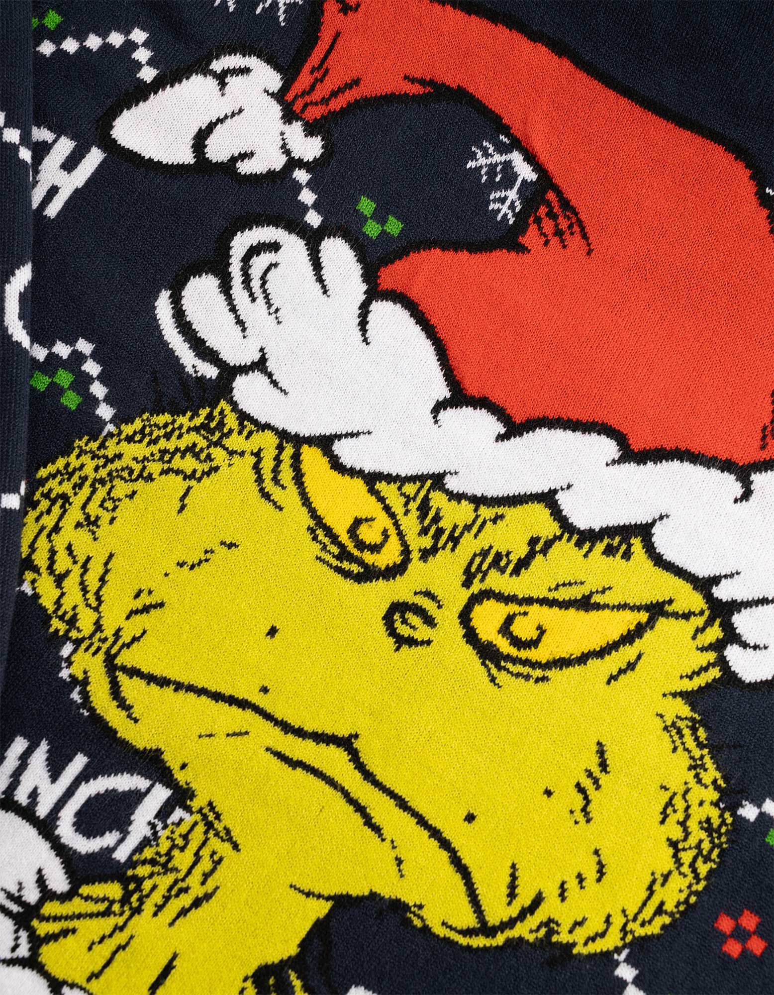 Pulovr - Grinch - Tmavě modr&aacute;