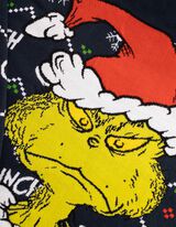 Pulovr - Grinch - Tmavě modr&aacute;