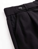Culotte - Eingrifftaschen - Schwarz