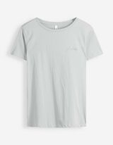 T-shirt - Borduursels - Lichtblauw