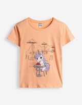 T-shirt - Impression avant - Orange