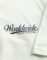 T-Shirt - R&uuml;ckenprint - hellgr&uuml;n