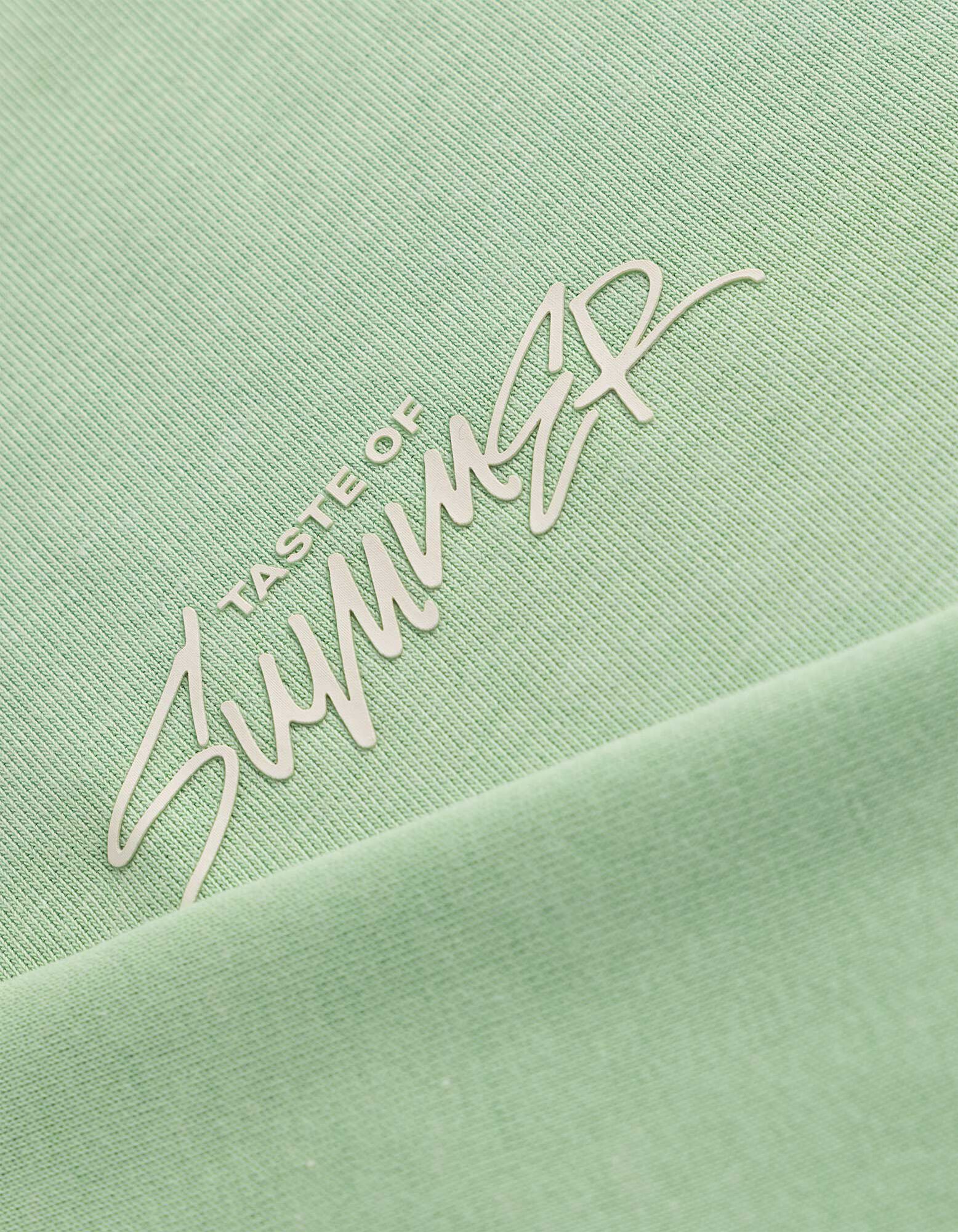 Sweatshirt - Oversized Fit - hellgr&uuml;n