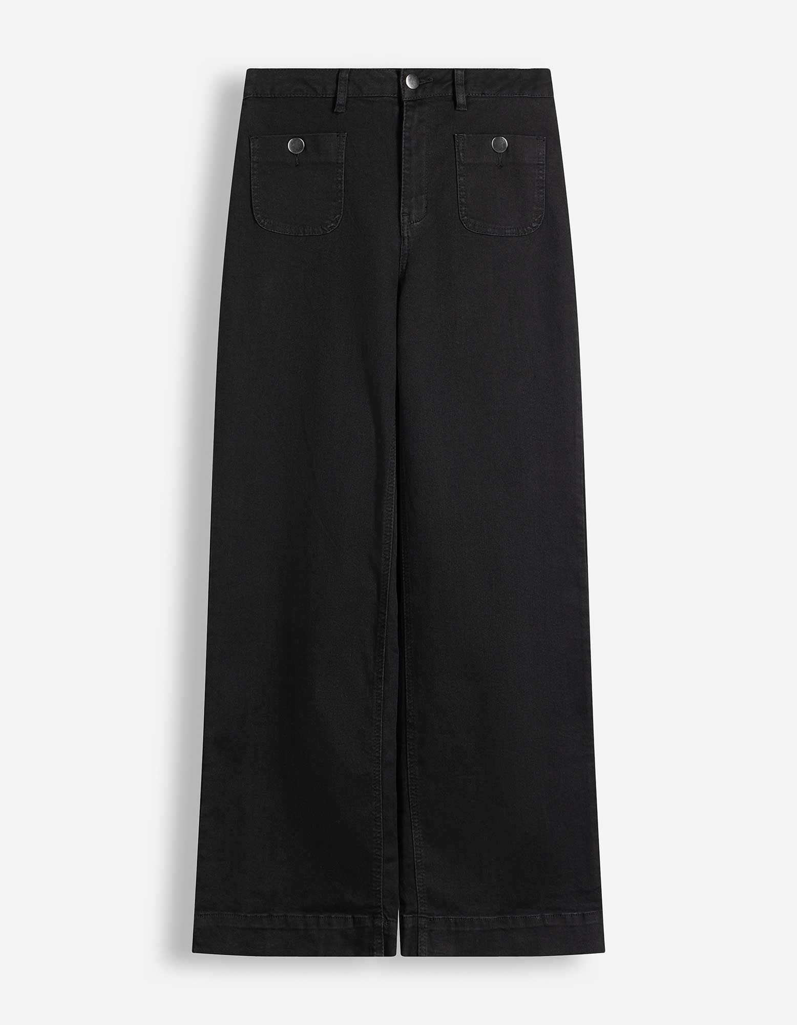 Jean - Taille haute - noir