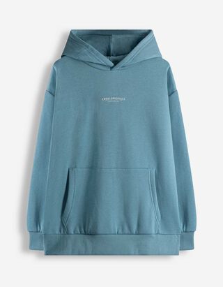 Hoodie - Kapuze - blau