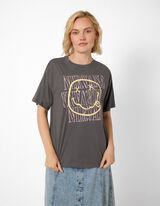 T-shirt - Nirvana - Donkergrijs