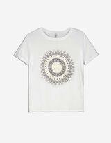 T-shirt - Regular Fit - bianco