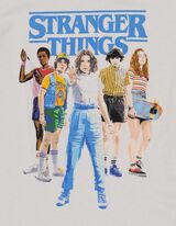 T-s&auml;rk - Stranger Things - valge