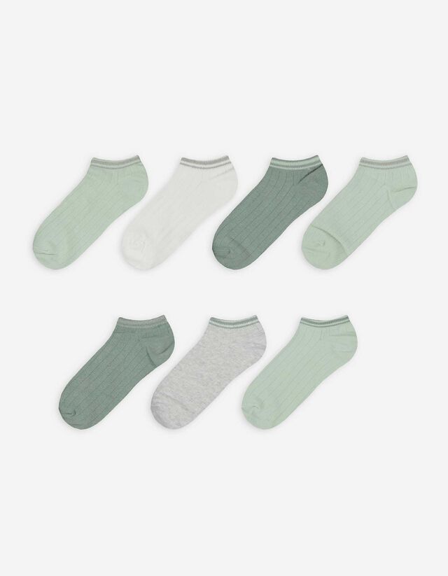 Sneakersokken - Set van 7