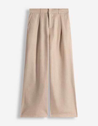 Anzugshose - Wide Fit - beige