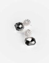 fülbevaló - Ukrasno kamenje - srebrna