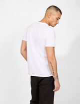 T-Shirt - einfarbig - wei&szlig;