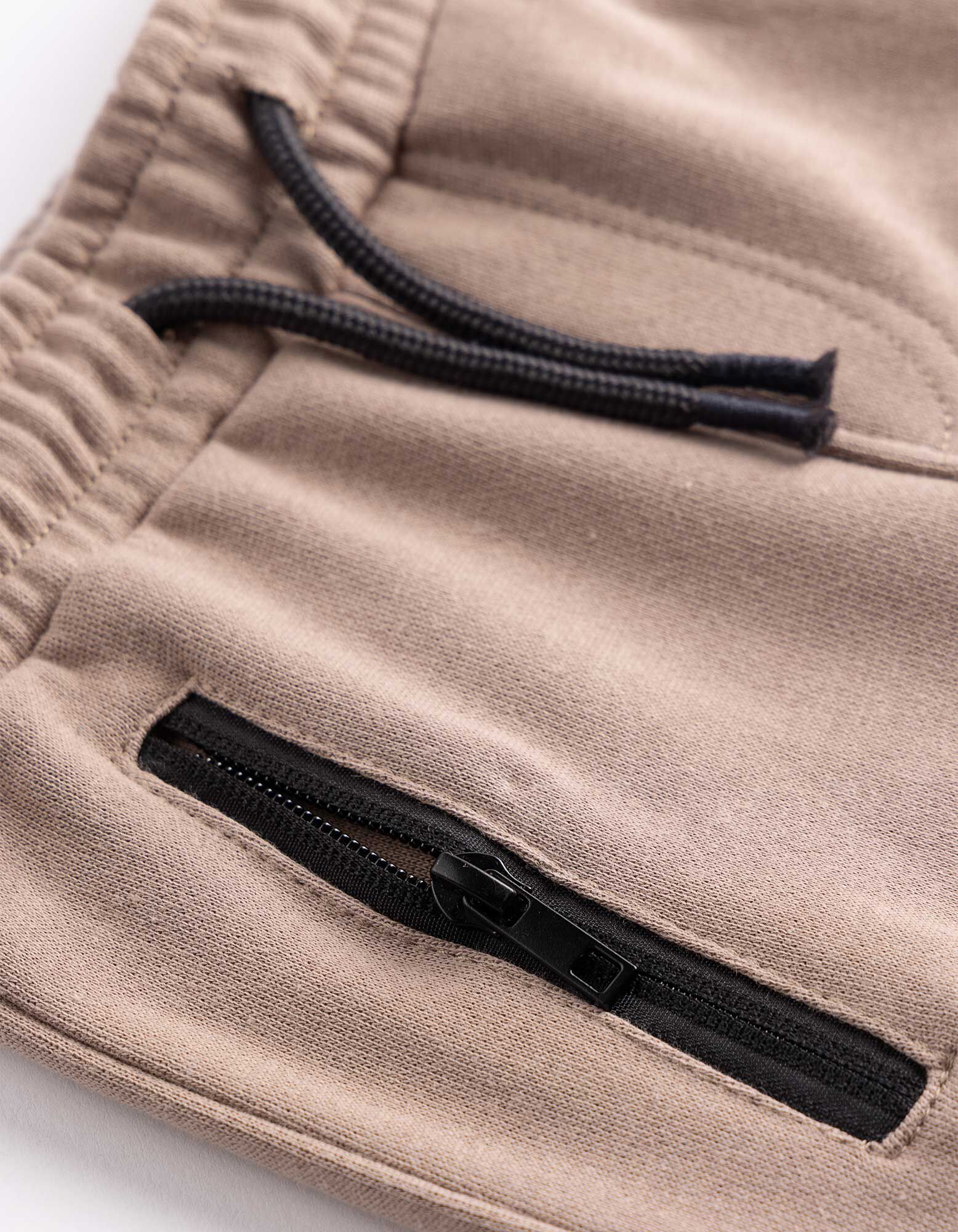 Jogginghose - Baumwolle - Taupe