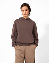 Hoodie - Duiken - Donkerbruin