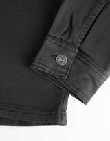 Teksajakk - v&auml;rvitud teksa - tumehall