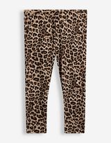 Leggings - Leopardenmuster - Beige