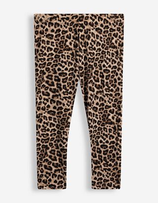 Leggings - Leopardenmuster - Beige