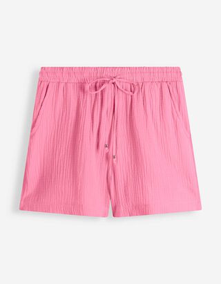 Shorts - Musselin - Pink