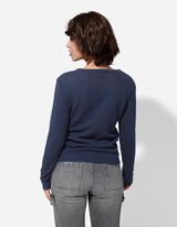 Bliuzonas - Medvilnė - tamsiai melynas