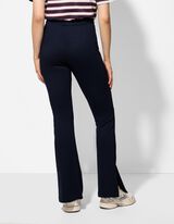 spodnie - Rozkloszowany krój - ciemny niebieski