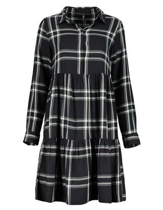 Damen Midikleid aus Viskose-Mix