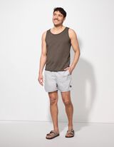 Tanktop - Regular Fit - hellbraun