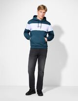 Felpa - Blocchi di colore - turchese