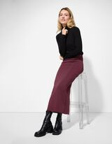 Gonna midi - Contenuto di modal - lilla scuro