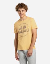 T-shirt - Tekstprint - lichtgeel