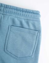 Jogger pants - Tekstprint - blauw