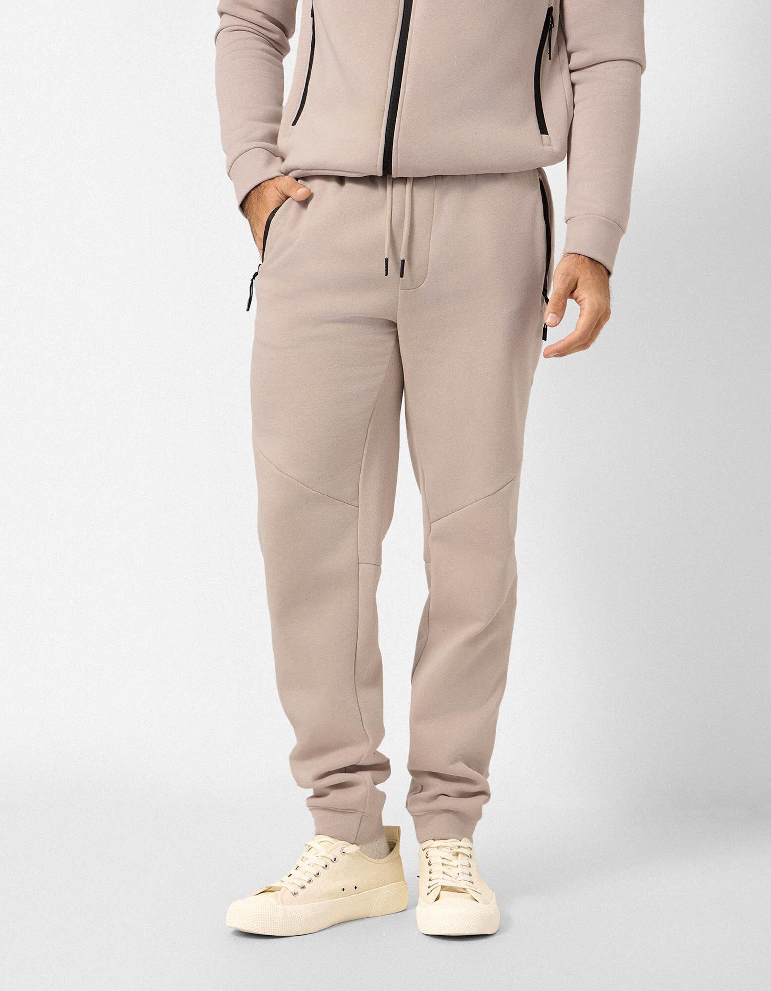 Pantalon de jogging - Jogger Fit - beige