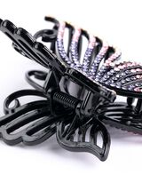 Haarklammer - schwarz