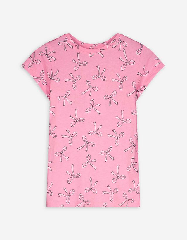 T-Shirt - Allover-Print - pink
