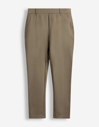 Jeans - Elastischer Bund - Khaki