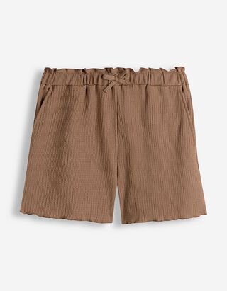 Short - Effen - Beige