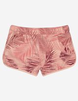 Kratke hlače - Cvetlični vzorec - roza