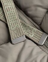 Vesta lungă - Fantă laterală - Verde inchis