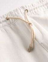 Jogginghose - Kontraststreifen - wei&szlig;