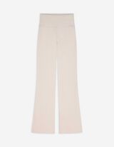 Leggings - Feinripp - beige