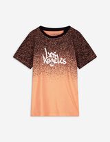 T-shirt - Tekstprint - oranje