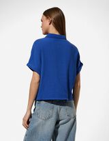 Chemise - Mousseline - Bleu