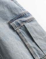 Cargo pantalone - Vrećasta varijanta - svetlo-plava