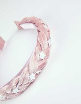 Nakit za lase - Vzorec zvezd - roza