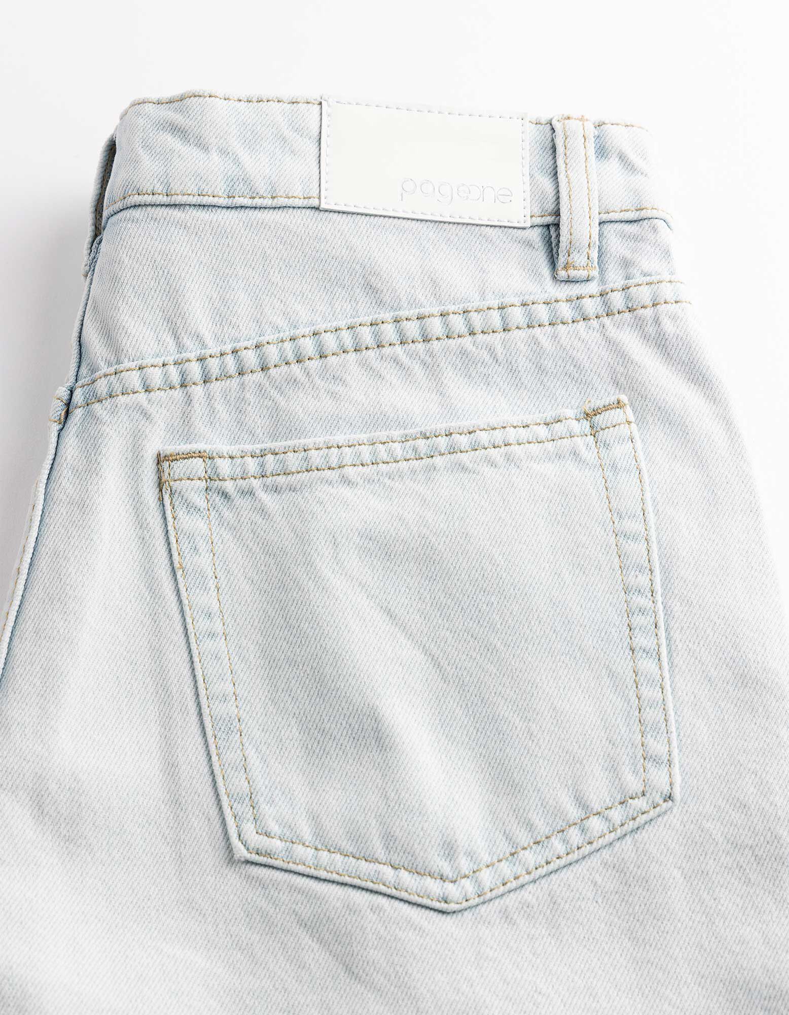 Jeansshorts - Regular Fit - Hellblau