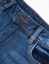 Kratke traperice - Fiksna nogavica - plava