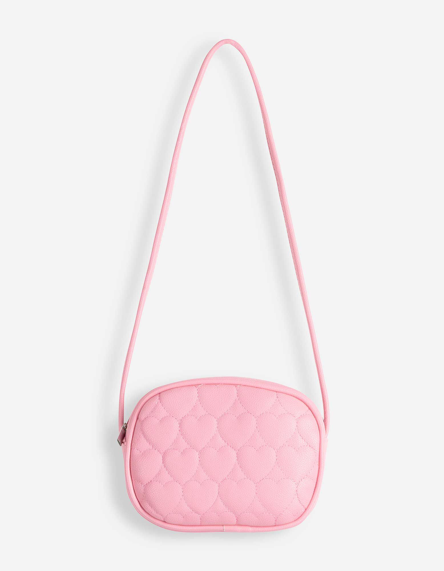 Sac &agrave; main - Motif matelass&eacute; - rose